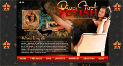 Desktop Screenshot of divafootfetish.com